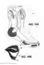 Fig. 16 - Performance footwear, apparel or medical accessory product for hot, cold, and all-weather conditions, the performance footwear, apparel or medical accessory product comprised of a series of material layers