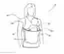 Fig. 01 - Upper body garment with infant pouch