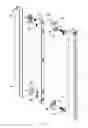 Fig. 04 - Shower door adjusting device and shower door