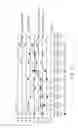 Fig. 08 - Floor cleaning article having strips with differential bond pattern