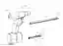 Fig. 01 - Coupling member configured for use with surgical devices