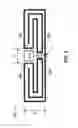 Fig. 03 - Absorbent article with multi-layer folded absorbent core