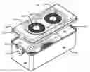 Fig. 01 - Rigid sterilization container with replaceable filter assemblies