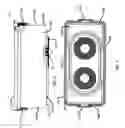 Fig. 03 - Rigid sterilization container with replaceable filter assemblies