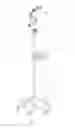Fig. 02 - Hook attachment for mobile stand for use with intravenous delivery of medications