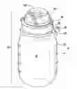 Fig. 01 - Squeezable leak proof feeding bottle