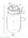 Fig. 02 - Squeezable leak proof feeding bottle