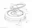 Fig. 01 - Bottle crown with opener assembly