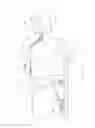 Fig. 08 - ARTICULATED FRONT LOADER ARM MECHANISM FOR USE WITH A CONVENTIONAL REFUSE COLLECTION EXTENDED CAB CHASSIS