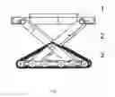 Fig. 02 - Multifunctional vehicle lifting, steering, moving and obstacle crossing device