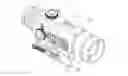Fig. 01 - LED light source capable of projecting graphic logo and red dot sight thereof