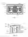 Fig. 02 - Vibration power generator with elastic members fixed to a housing and coils poistioned between magnets