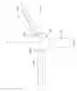 Fig. 05 - Articulating joint solar panel array