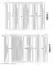 Fig. 11 - High throughput satellite system with optical feeder uplink beams and RF service downlink beams