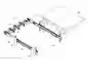 Fig. 01 - Rack system and slide rail assemblies thereof