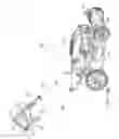 Fig. 14 - Walk power mower with transmission providing both forward and reverse propulsion