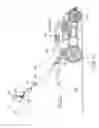 Fig. 17 - Walk power mower with transmission providing both forward and reverse propulsion