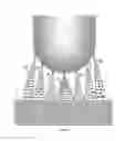 Fig. 08 - Continuous methods for treating liquids and manufacturing certain constituents (e.g., nanoparticles) in liquids, apparatuses and nanoparticles and nanoparticle/liquid solution(s) resulting therefrom