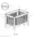Fig. 10 - Layered crib shield system