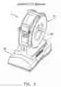 Fig. 03 - Anatomical imaging system with centipede scanning drive, bottom notch to accommodate base of patient support, and motorized drive for transporting the system between scanning locations
