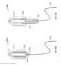 Fig. 37 - Catheter with a double balloon structure to generate and apply a heated ablative zone to tissue