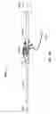 Fig. 43 - Catheter with a double balloon structure to generate and apply a heated ablative zone to tissue