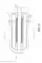 Fig. 16 - Sanitary napkin with foldable flow-guide unit