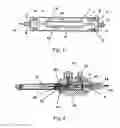 Fig. 02 - Catheter device comprising a separating device for retaining magnetic particles contained in a fluid and protection device for a functional element