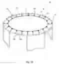 Fig. 03 - Rebounder assembly having an adjustable tension bed