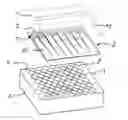 Fig. 01 - MICROFLUIDIC CHIP COMPRISING A FUNCTIONAL AREA, WHICH IS COVERED BY A FLEXIBLE OR DEFORMABLE COVER, AND MICROFLUIDIC SYSTEM