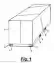 Fig. 02 - Cover for a Forklift Pocket of a Shipping Container