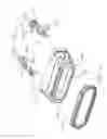 Fig. 07 - Electrical connector having an insulative outer cover and a bracket insert molded with the outer cover