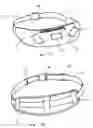 Fig. 34 - Bottle, retaining device and associated elements for carrying containers and other items