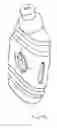 Fig. 64 - Bottle, retaining device and associated elements for carrying containers and other items