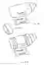 Fig. 67 - Bottle, retaining device and associated elements for carrying containers and other items