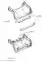 Fig. 69 - Bottle, retaining device and associated elements for carrying containers and other items