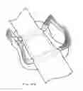 Fig. 71 - Bottle, retaining device and associated elements for carrying containers and other items