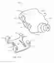 Fig. 75 - Bottle, retaining device and associated elements for carrying containers and other items