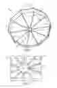 Fig. 02 - Pizza pan with precise cutting guidelines