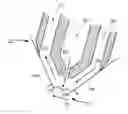 Fig. 01 - Roller arrangement, a method of forming a pattern, a method of printing a pattern and apparatus for printing a pattern