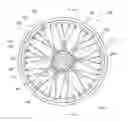Fig. 09 - Method of manufacturing a lightweight wheel with high strength flexible spokes