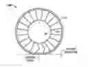 Fig. 01 - MOLDED ARTICLE AND IMPROVED VENTING ASSEMBLY FOR A ROTATING MOLD