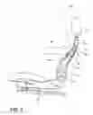 Fig. 09 - Inertia driven rotatable upper seat portion for rear passenger head clearance