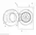 Fig. 01 - Laundry appliance door assembly