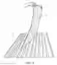 Fig. 03 - Method for producing an injection molded non-skid safety mat incorporating adhering support portions such as for placement upon a sloping roof