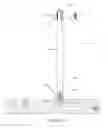 Fig. 05 - Stanchion or post with a spring-loaded assembly