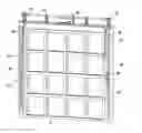 Fig. 01 - Vertical door system with ball screw drive