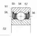 Fig. 01 - Bicycle rolling-element bearing assembly