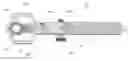 Fig. 01 - FASTENER SIZE MEASUREMENT TOOL