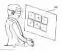 Fig. 01 - Hover touch input compensation in augmented and/or virtual reality